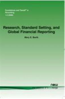 Paperback Research, Standard Setting, and Global Financial Reporting Book