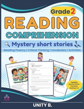 Paperback Mystery short stories for Grade 2 Comprehension: Reading Book for 2nd graders Book
