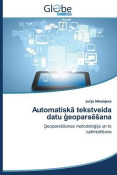 Paperback Automatisk Tekstveida Datu Eopars Ana [Latvian] Book