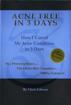 Paperback Acne Free in 3 Days Book