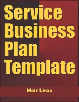 Paperback Service Business Plan Template Book