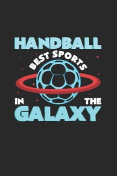 Paperback Handball best sport: 6x9 Handball - blank with numbers paper - notebook - notes Book