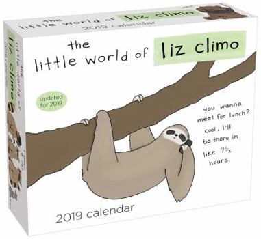 Calendar The Little World of Liz Climo 2019 Day-To-Day Calendar Book