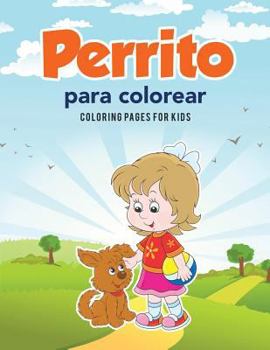 Paperback Perrito para colorear [Spanish] Book