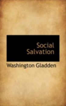 Hardcover Social Salvation Book