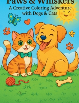 Paws & Whiskers: A Creative Coloring Adventure with Dogs & Cats