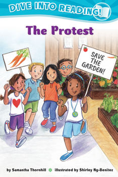 Paperback The Protest (Confetti Kids #10): (Dive Into Reading) Book