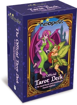 Product Bundle Neopets: The Official Tarot Deck: A 78-Card Deck and Guidebook, Faerie Edition Book