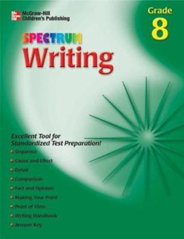 Paperback Spectrum Writing, Grade 8 Book