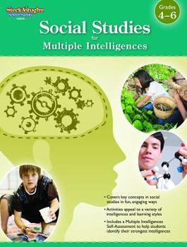 Paperback Social Studies for Multiple Intelligences Reproducible Grades 4-6 Book