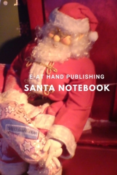 Paperback Santa Notebook: School notebook, journal, diary. Book