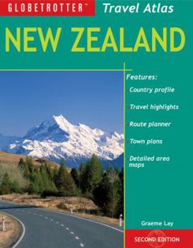 Paperback New Zealand Travel Atlas Book