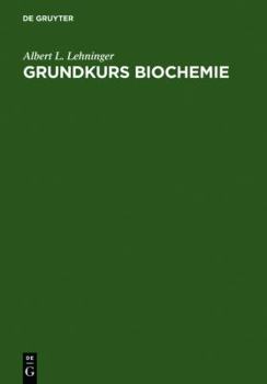 Hardcover Grundkurs Biochemie [German] Book