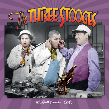 Calendar 2025 Three Stooges Mini calendar Book