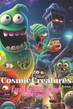 Paperback Cosmic Creatures: A Space Coloring Journey Book