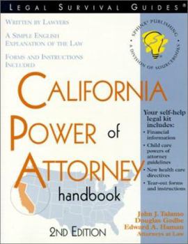 Paperback California Power of Attorney Handbook Book