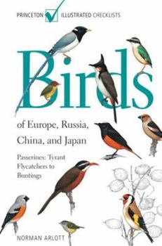 Paperback Birds of Europe, Russia, China, and Japan: Passerines: Tyrant Flycatchers to Buntings Book