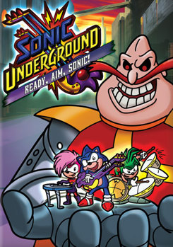 DVD Sonic Underground: Ready, Aim, Sonic! Book