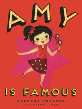 Library Binding Amy Is Famous Book