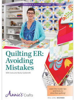 DVD Quilting Er: Avoiding Mistakes Book