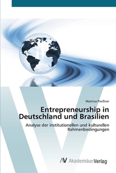 Paperback Entrepreneurship in Deutschland und Brasilien [German] Book