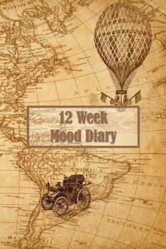 12 Week Mood Diary: One Page Per Day