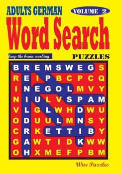 Paperback Adults German Word Search Puzzles, Vol. 2 [German] Book