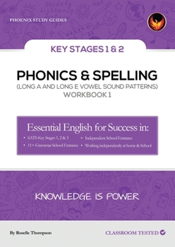 Paperback Phonics & Spelling Workbook 1 Book