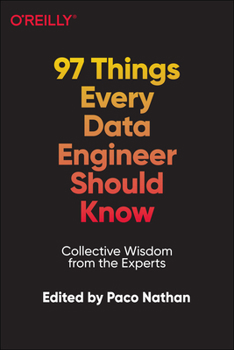 Paperback 97 Things Every Data Engineer Should Know Book