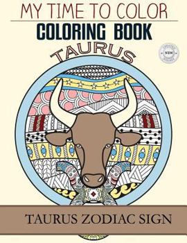 Paperback Taurus Zodiac Sign - Adult Coloring Book