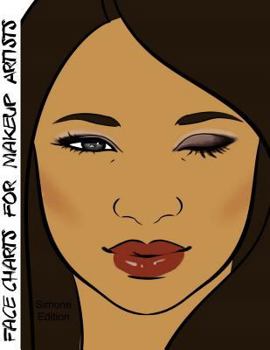 Face Charts for Makeup Artists Simone