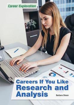 Hardcover Careers If You Like Research and Analysis Book