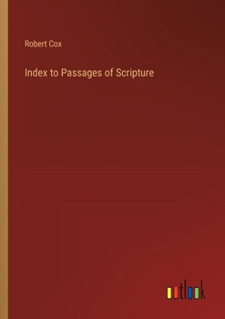 Paperback Index to Passages of Scripture Book