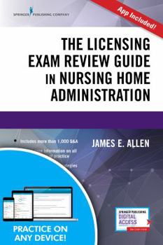 Paperback The Licensing Exam Review Guide in Nursing Home Administration Book