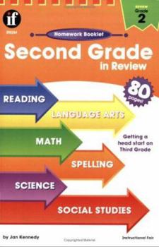 Paperback Second Grade in Review Homework Booklet Book