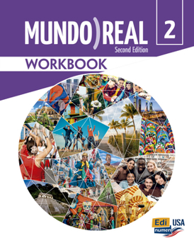 Paperback Mundo Real Lv2 - Print Workbook [Spanish] Book