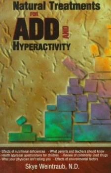 Paperback Hyperactivity/Add, Natural Treatments Book