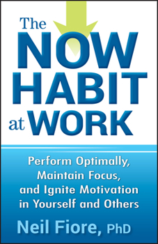 Hardcover The Now Habit at Work Book