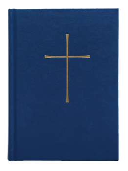 Hardcover Book of Common Prayer Chancel Edition: Blue Hardcover Book