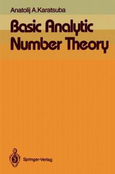 Paperback Basic Analytic Number Theory Book