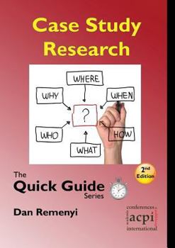 Paperback Case Study Research: The Quick Guide Series Book