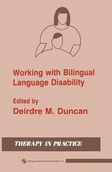 Paperback Working with Bilingual Language Disability Book