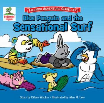 Hardcover Blue Penguin and the Sensational Surf Book