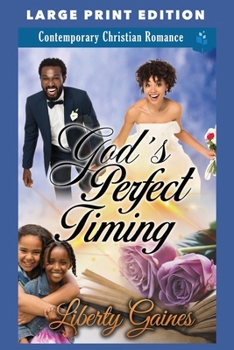 Paperback God's Perfect Timing: Large Print Edition Book