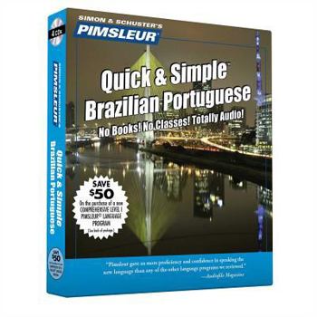 Audio CD Pimsleur Portuguese (Brazilian) Quick & Simple Course - Level 1 Lessons 1-8 CD, 1: Learn to Speak and Understand Brazilian Portuguese with Pimsleur La Book
