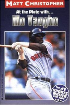 Paperback At the Plate With-- Mo Vaughn Book