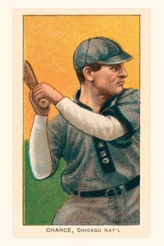 Paperback Vintage Journal Early Baseball Card, Frank Chance Book