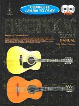 Paperback Fingerpicking Guitar Manual Book