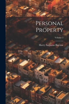 Paperback Personal Property; Volume 2 Book