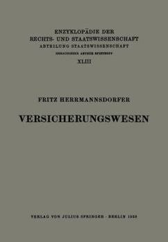 Paperback Versicherungswesen [German] Book